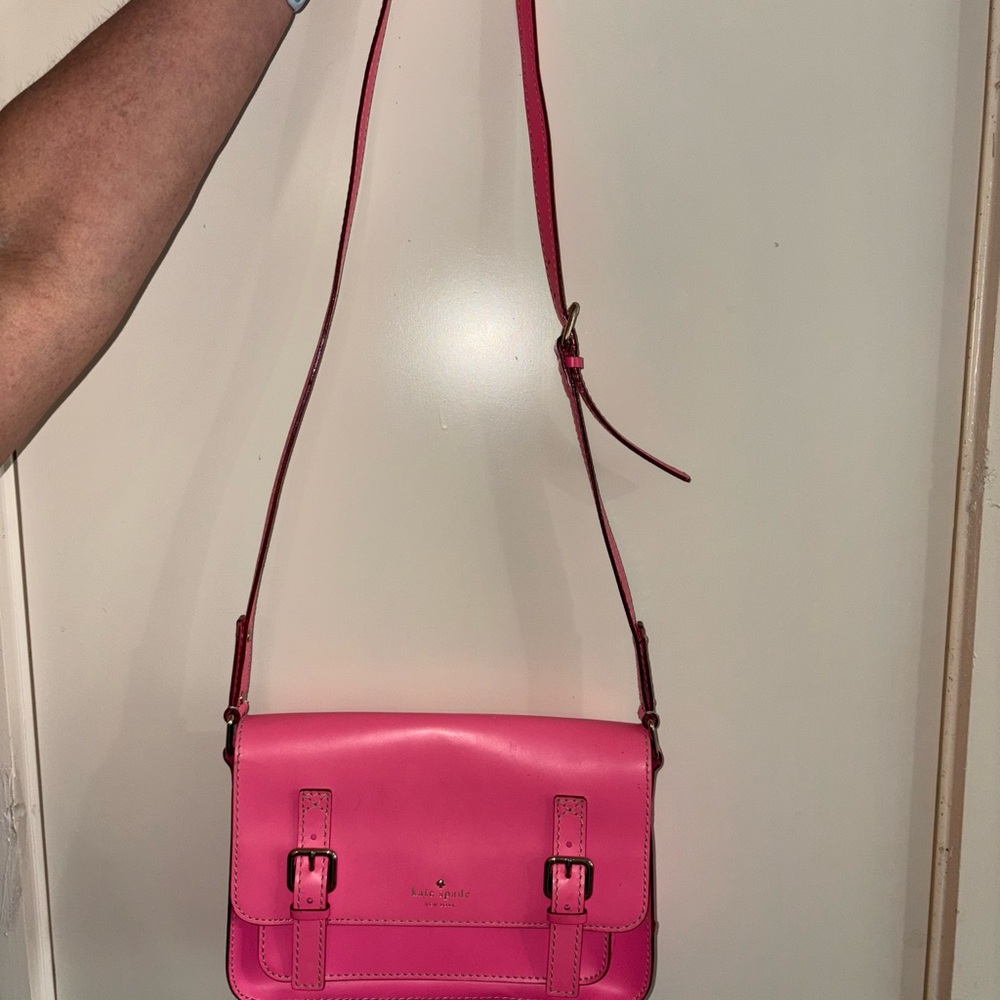 Kate Spade Pink Crossbody Satchel